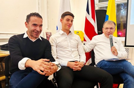 Con el clamor de: ¡Liberen a Luis Manuel Diaz!, se llevó a cabo en Londres el conversatorio “Fútbol por la Paz y la Reconciliación!