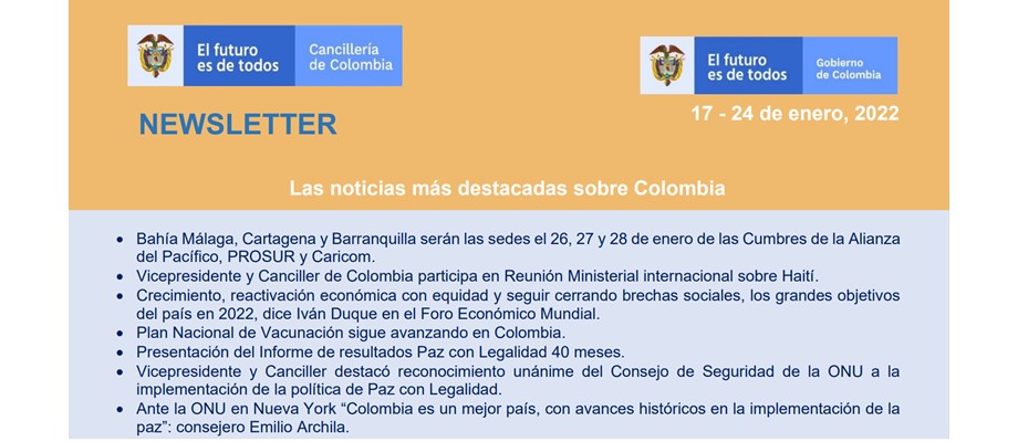 Lea aquí las últimas noticias más destacadas de Colombia.