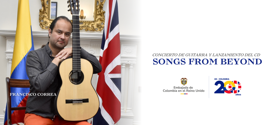 Invitación | Concierto del guitarrista Francisco Correa “Songs From Beyond”