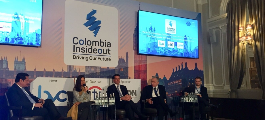 ‘Colombia InsideOut’, organizado por la Embajada en Reino Unido, evidenció que Colombia es un destino atractivo para la inversión británica