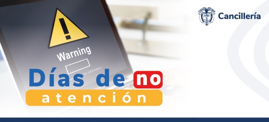 Embajada de Colombia en Reino Unido y su Consulado en Londres no tendrán atención al público el 6 de mayo de 2024